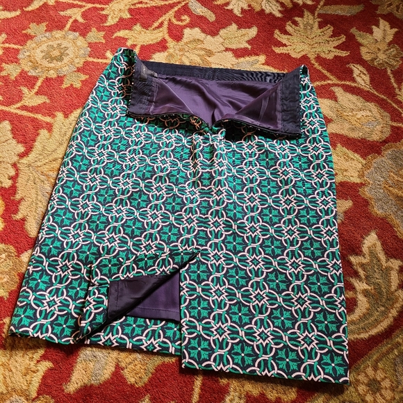 J crew geometric pencil skirt - Picture 2 of 8